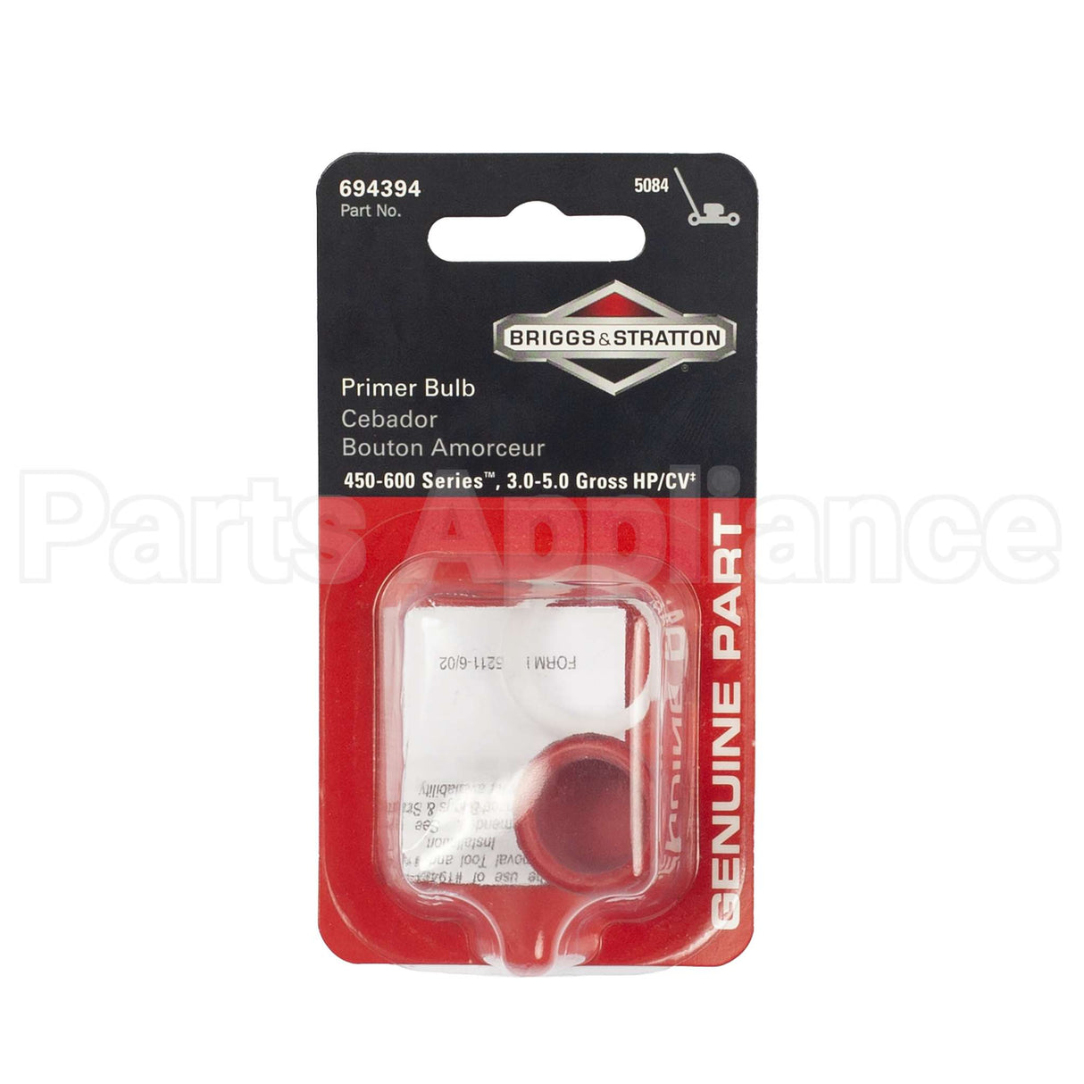 5084K Briggs & Stratton Primer-Carburetor