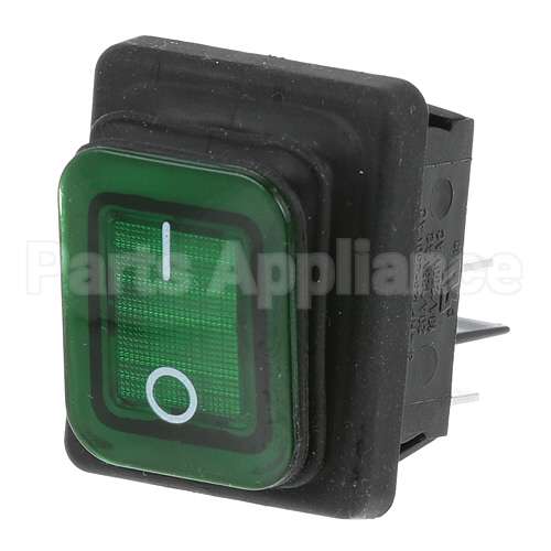 5130 Compatible C Cretors Switch, On/Off Rocker W/Grn Lt