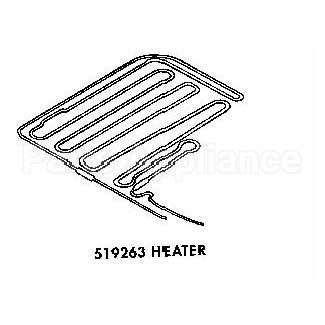 519263 Whirlpool Heater
