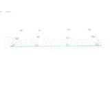 52-17991-3 Federal Industries Shelf Glass Top