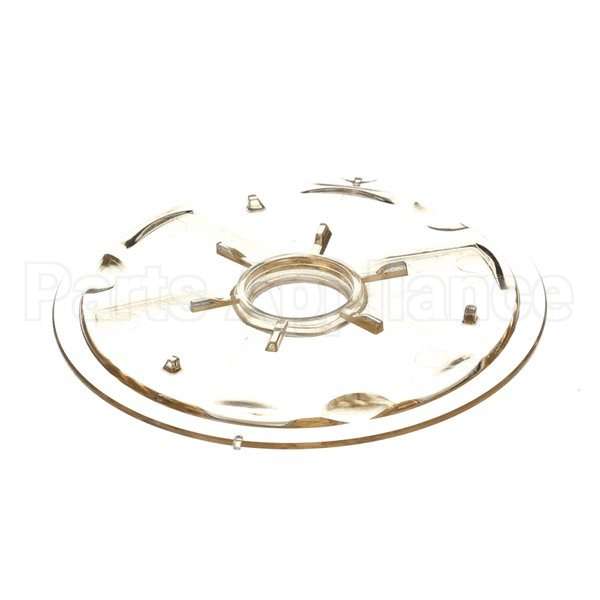 52112.0001 Compatible Bunn Sprayhead, Back Flat Plastic .750-16