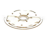 52112.0001 Bunn Sprayhead, Back Flat Plastic .750-16