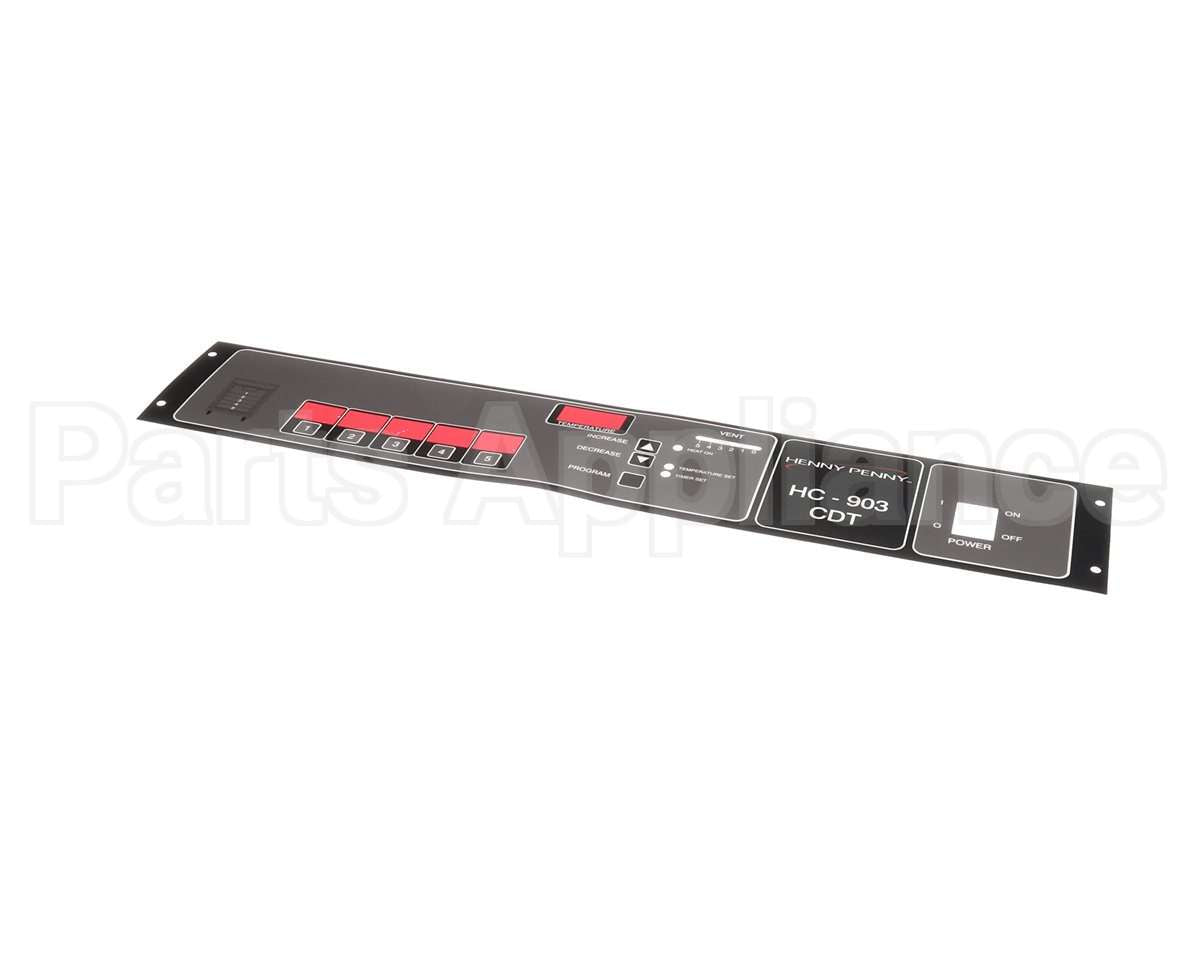 52347 Henny Penny Decal-5Cdt Control Panel S