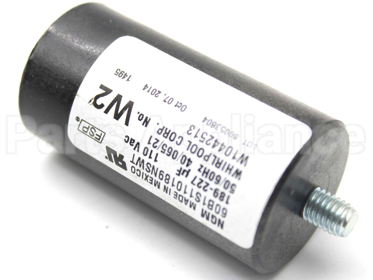 W10442513 Whirlpool Capacitor