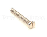 53-0206 Nu-Vu Screw,S/S,8-32 X 1-1/4,Sl Pnhd
