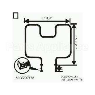 5303207158 Frigidaire #Vp#Element