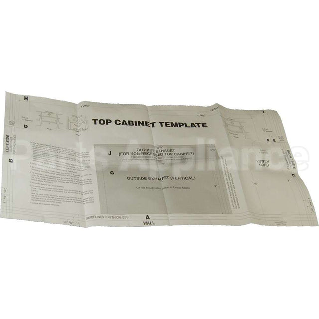 5304467832 Frigidaire Template