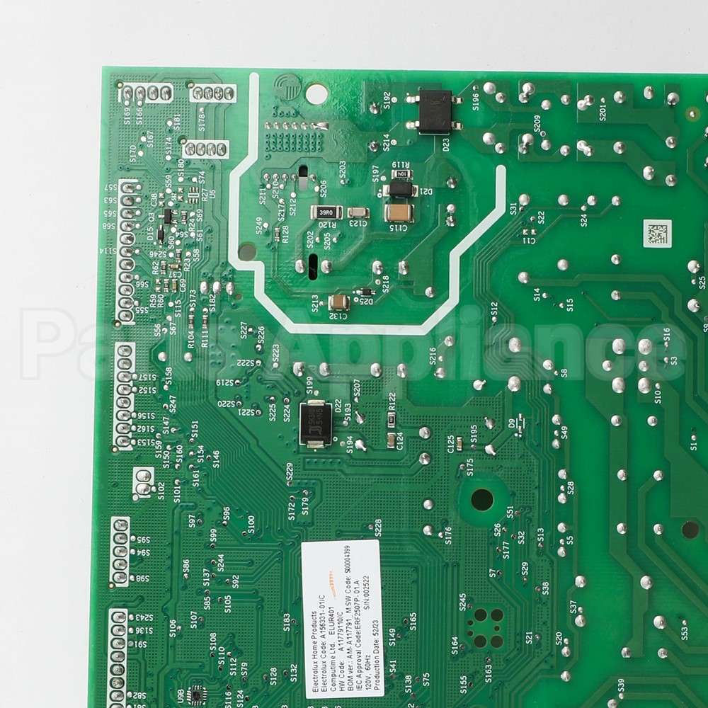 5304535055 Frigidaire Board-Main Erf2507
