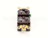 5352AB Hubbell Lighting Duplex Rcpt Brown 20A 125V