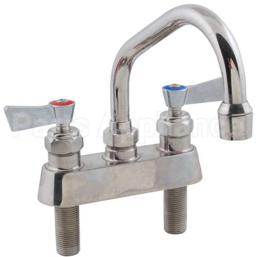 53740 Compatible Fisher Faucet, 4"Dk, Leadfree, Ss.6"Sp