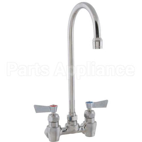 53880 Compatible Fisher Faucet Faucet, 4"Dk, Leadfree, Ss, Gsnk