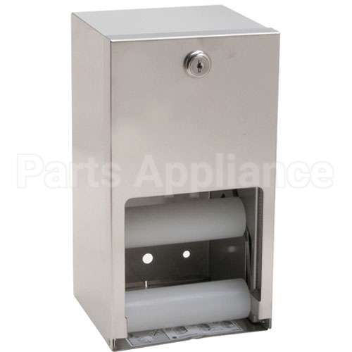 5402-000000 Compatible Bradley Dispenser, Tissue, 2 Roll, S/S
