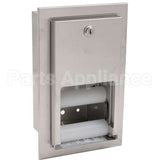 5412 Compatible Bradley Dispenser, Tissue, Recessed, S/S