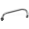 54402 Compatible Fisher Spout, 10"(Leadfree, Ss)