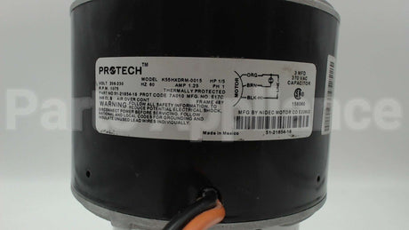 5455 Nidec-Us Motors 1/3Hp 1075Rpm 208-230V 5.6"Dia