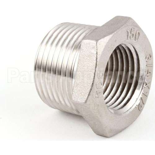 55107 Compatible Blodgett 3/4Npt To 1/2 Reducer Stainless Steel