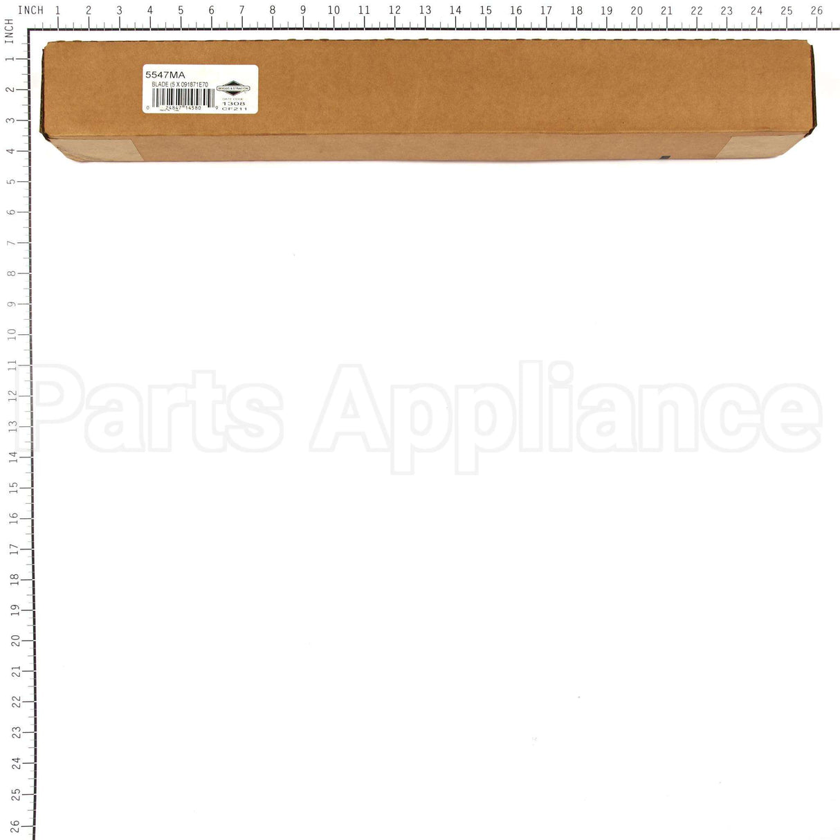 5547MA Briggs & Stratton Blade (5 X 091871E701Ma)