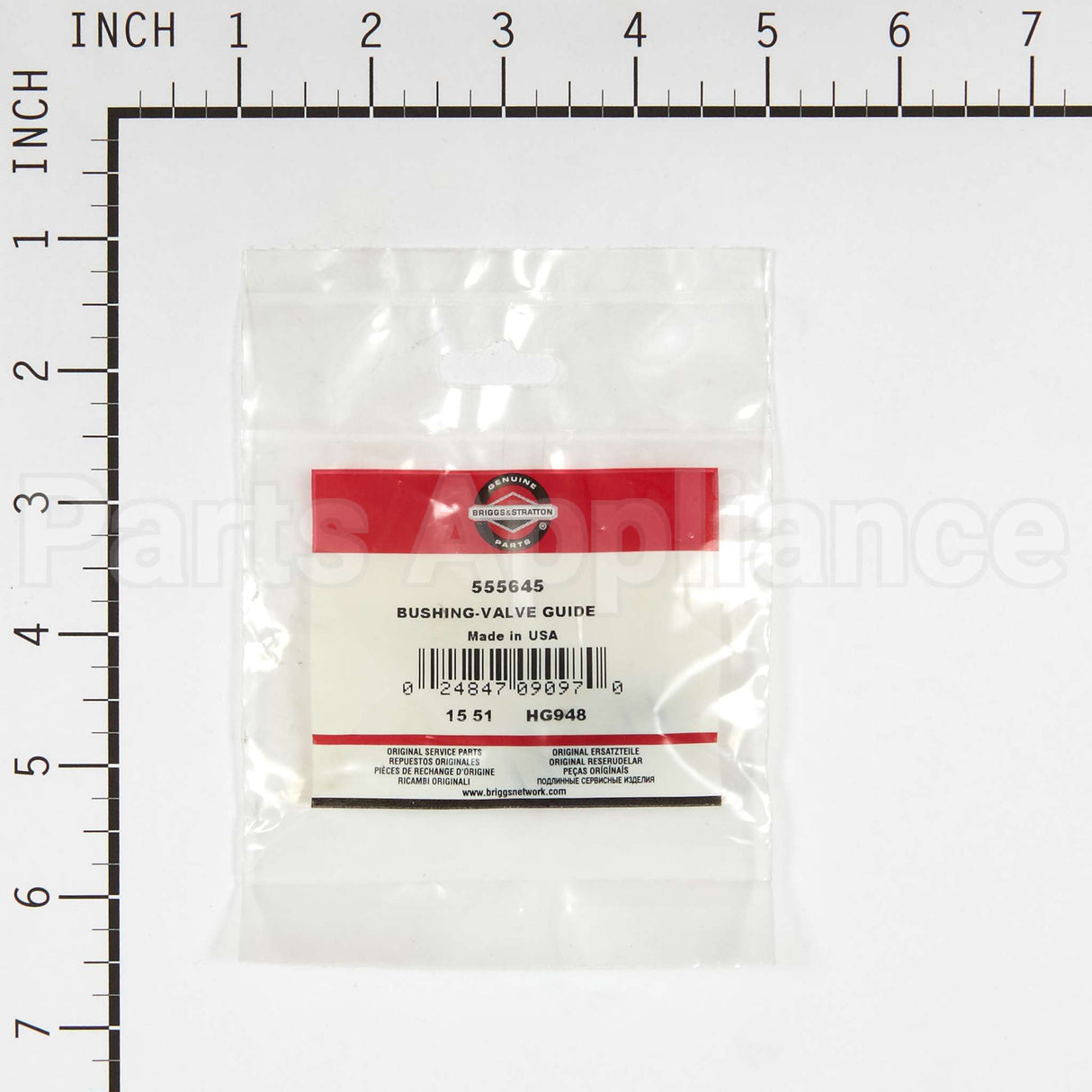 555645 Briggs & Stratton Bushing-Valve Guide