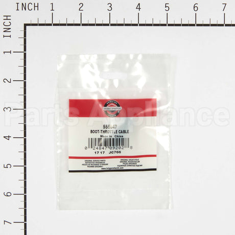 555647 Briggs & Stratton Boot-Throttle Cable