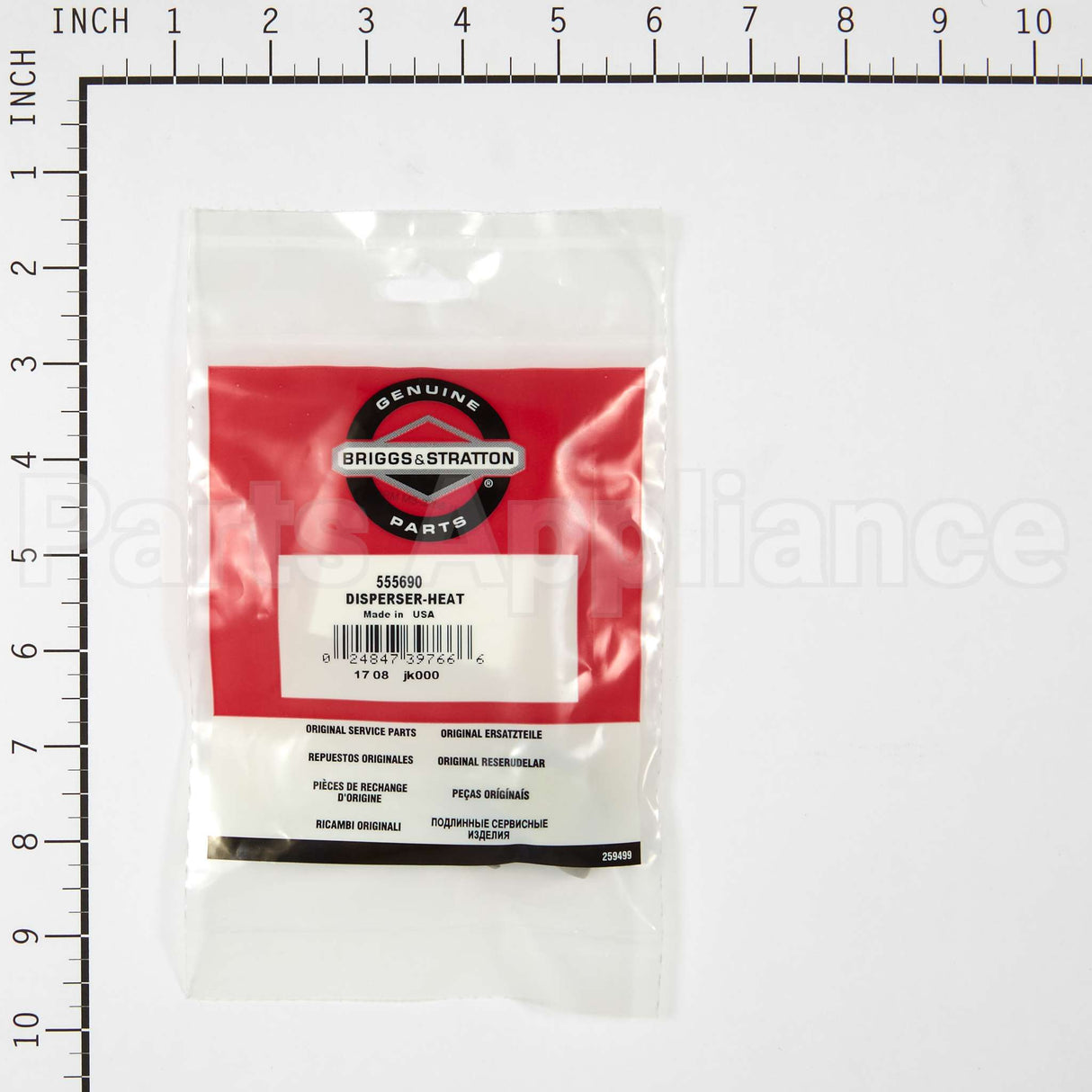 555690 Briggs & Stratton Disperser-Heat