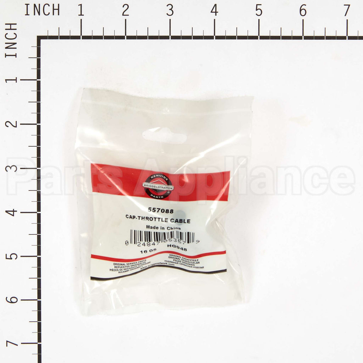 557088 Briggs & Stratton Cap-Throttle Cable