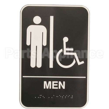 5631 Compatible Vollrath Sign Men 6X9 Men
