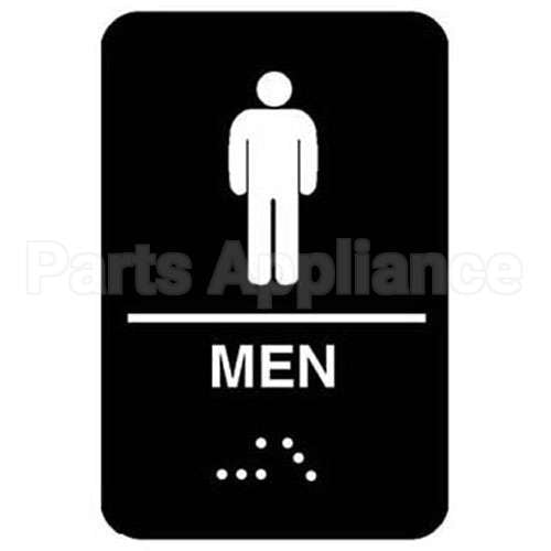 5635 Compatible Traex Sign, Men"S, Braille, 6X9"