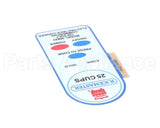 56822-L Town Food Service Control Housing Label
