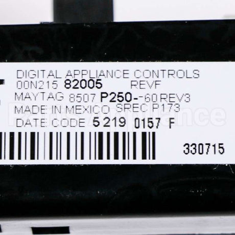 5701M754-60 Whirlpool Kit,Clk/Overlay M1 Blk M