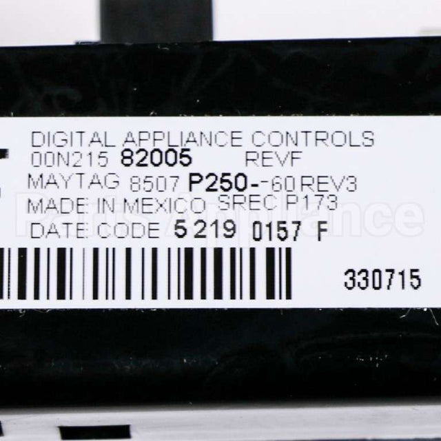 5701M754-60 Whirlpool Kit,Clk/Overlay M1 Blk M