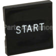 5708-6100 Compatible Oliver Products Button, Blk/Sq W/ Start Marking
