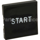 57086100 Compatible Oliver Products Button, Blk/Sq W/ Start Marking