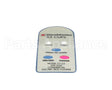 57155-L Town Food Service Control Housing Label