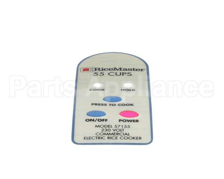 57155-L Town Food Service Control Housing Label