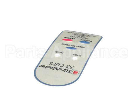 57155-L Town Food Service Control Housing Label
