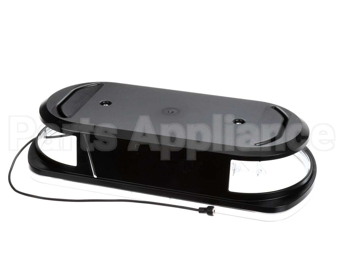57678.1001 Bunn Lid Assy, Display Hopper Black