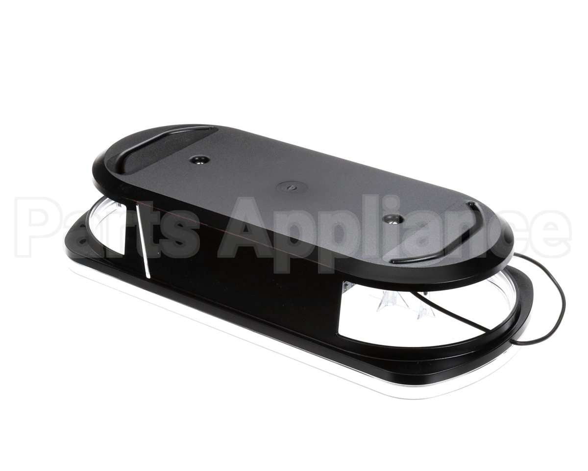57678.1001 Bunn Lid Assy, Display Hopper Black