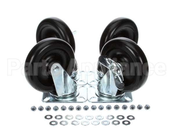 57784 Perlick Caster Kit, Set Of 4, 6 1/8