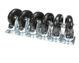 57785 Perlick Caster Kit, Set Of 6, 6 1/8