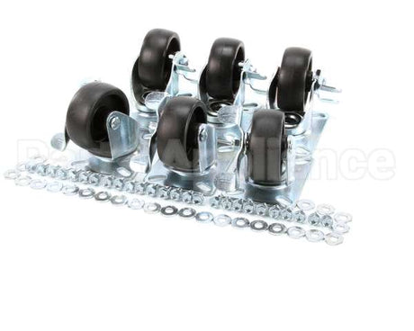 57787 Perlick Caster Kit, Set Of 6, 3.75