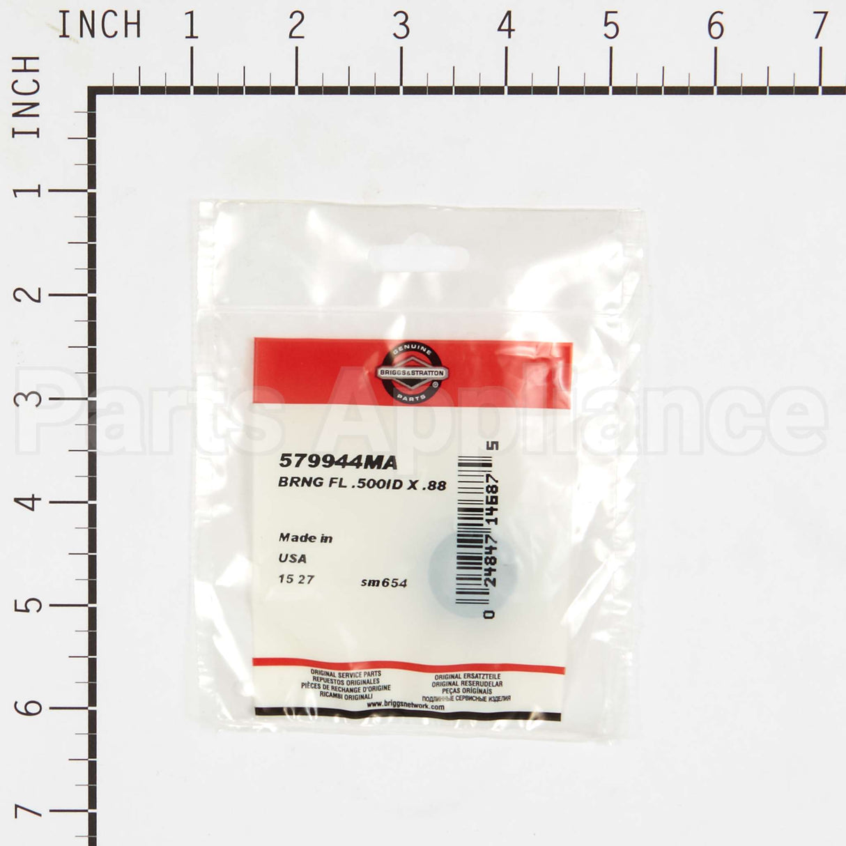 579944MA Briggs & Stratton Brng Fl .500Id X .88