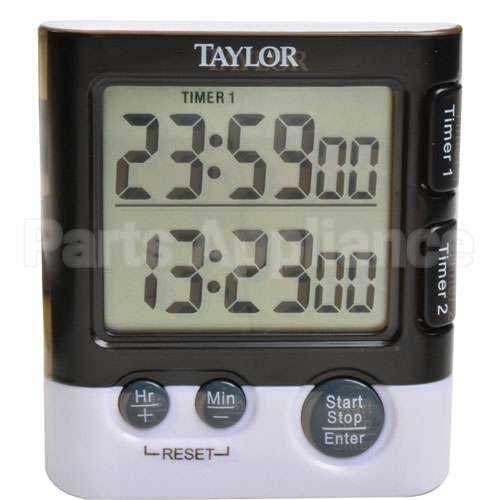 5828 Compatible Taylor Thermometer Timer, Digital, 24Hr, 4-1/2"