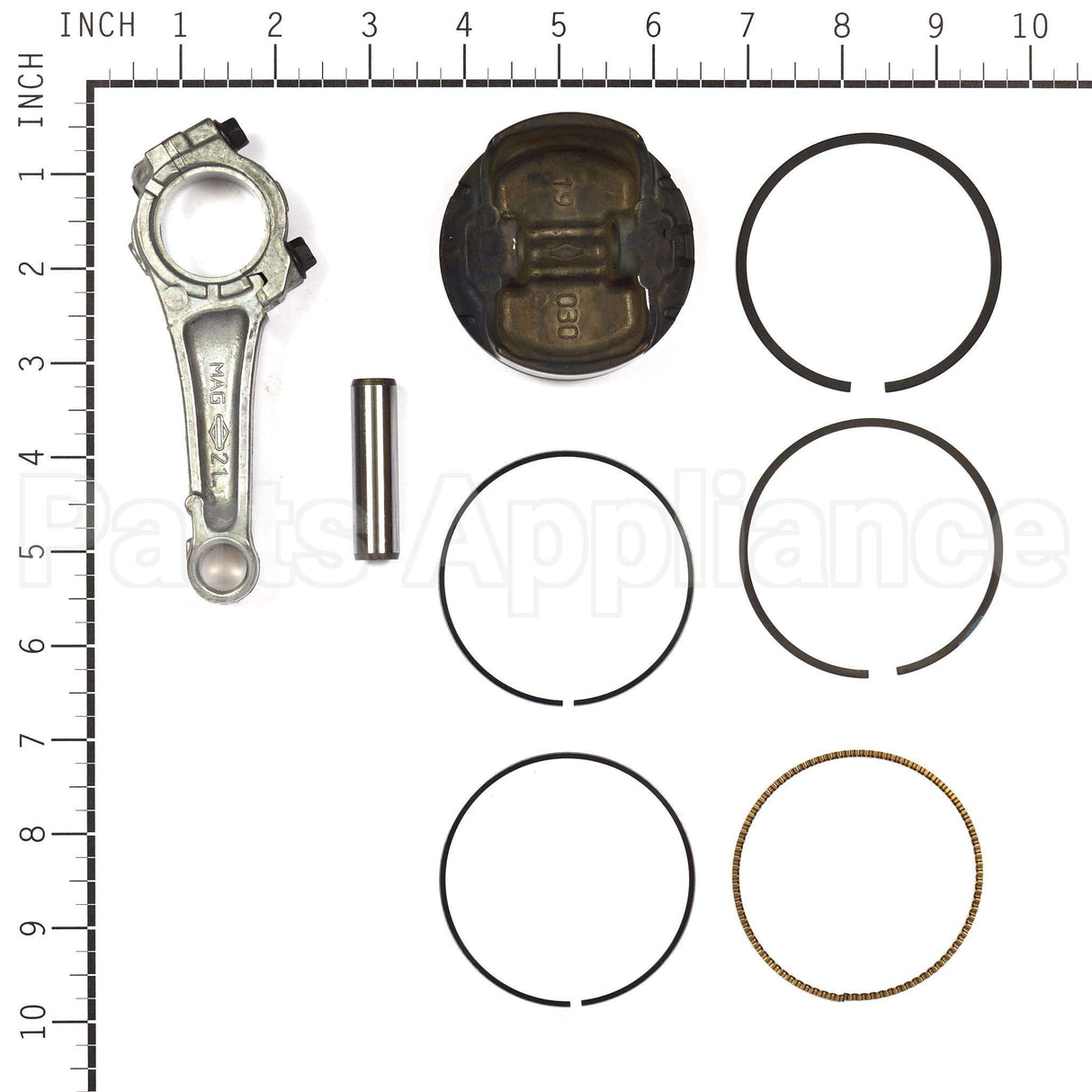 590406 Briggs & Stratton Piston Assembly