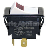 5930-301-45-00 Compatible Jackson Lighted Rocker Switch 7/8 X 1-1/2 Dpst