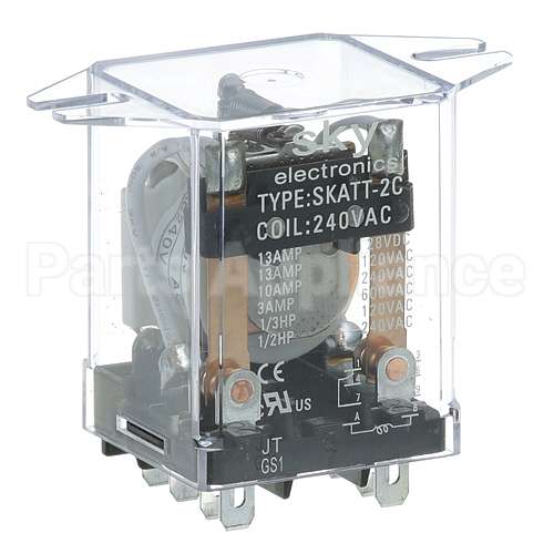 5945-111-47-51 Compatible Jackson Relay, 3Pole, 240V 50/60Hz