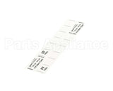 59565 Henny Penny Menu Card - Hp Gm