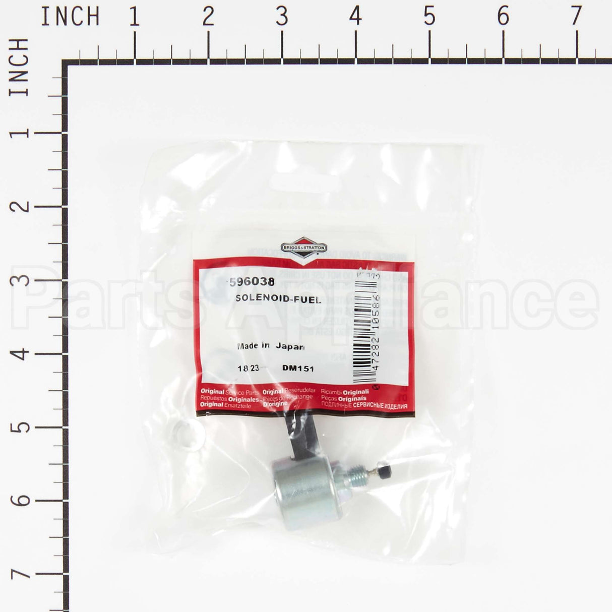 596038 Briggs & Stratton Solenoid-Fuel