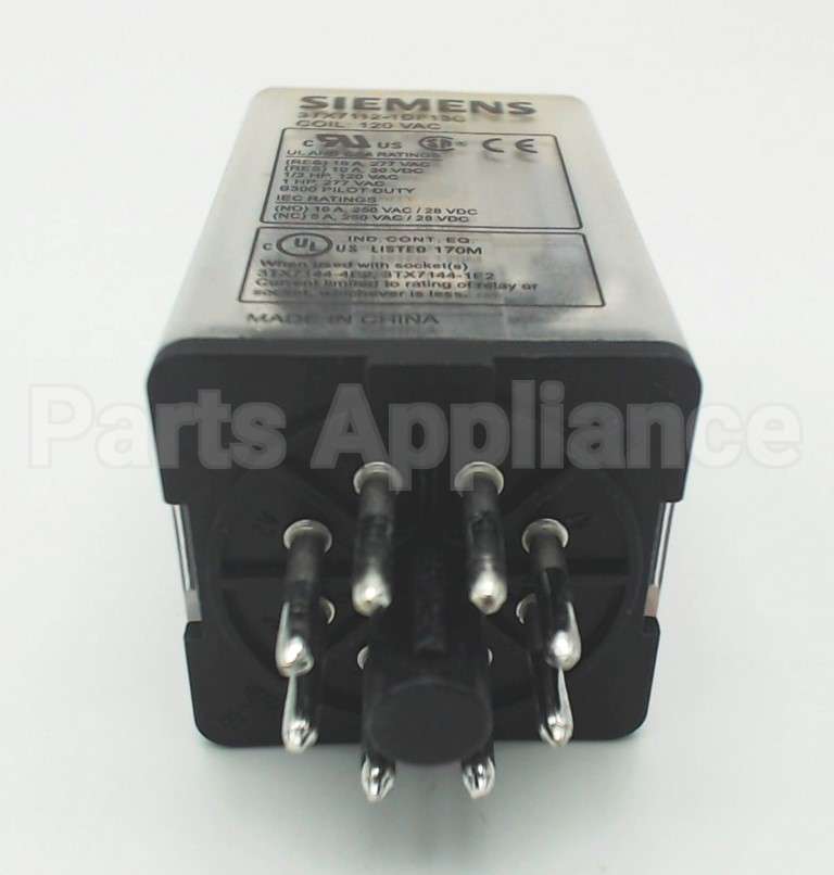 3TX7112-1DF13C Siemens Industrial Controls 16A 120V 8Pin Dpdt Octal Relay