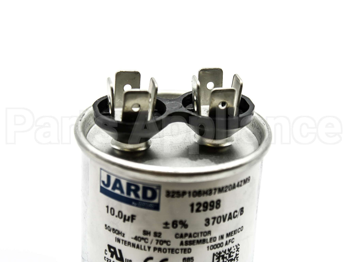 12998 MARS 10Mfd 370V Round Run Capacitor