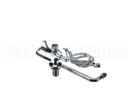 5F-2SLX14 T&S Brass Faucet Deck Mount Single Hole Base 18